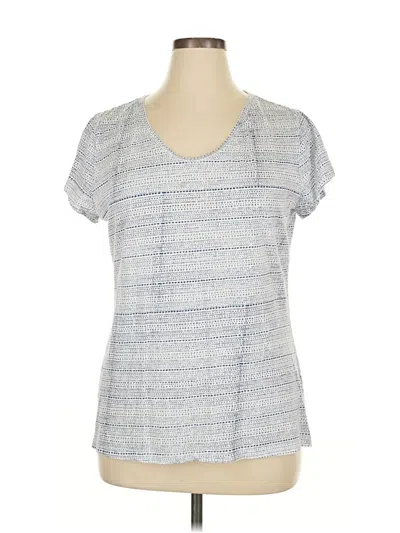 Pre-owned Style & Co Short Sleeve T-shirt In Blue