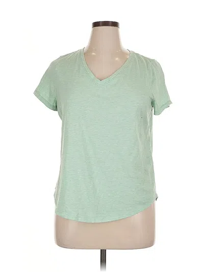 Pre-owned Style & Co Short Sleeve T-shirt In Green