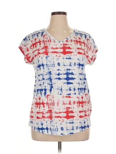 Pre-owned Style & Co Short Sleeve T-shirt In Red