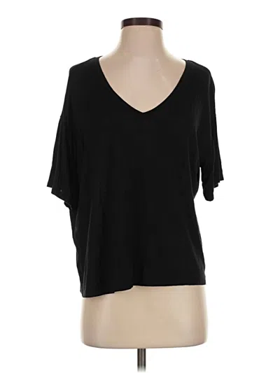 Pre-owned Style & Co Short Sleeve T-shirt In Black