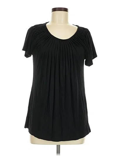Pre-owned Style & Co Short Sleeve T-shirt In Black