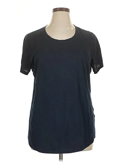 Pre-owned Style & Co Short Sleeve T-shirt In Blue