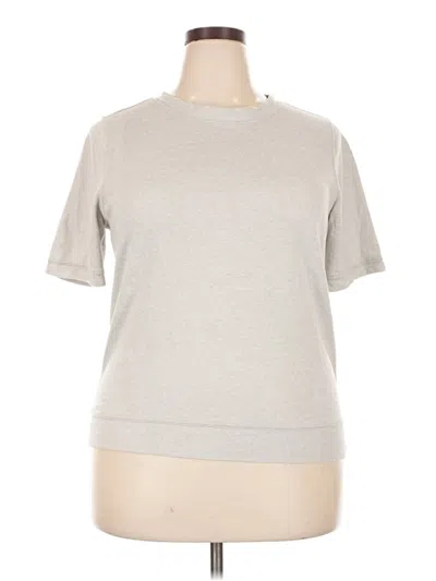 Pre-owned Style & Co Short Sleeve T-shirt In Gray