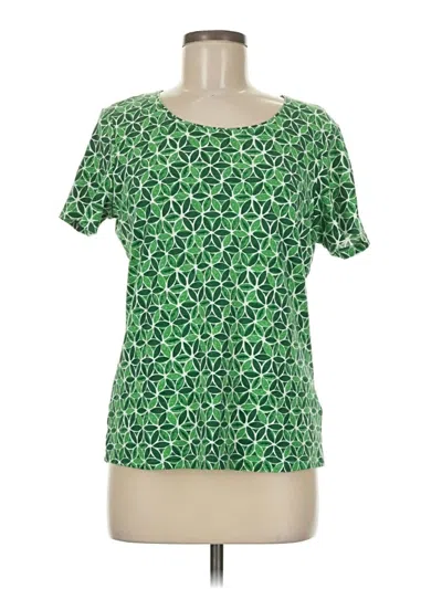 Pre-owned Style & Co Short Sleeve T-shirt In Green