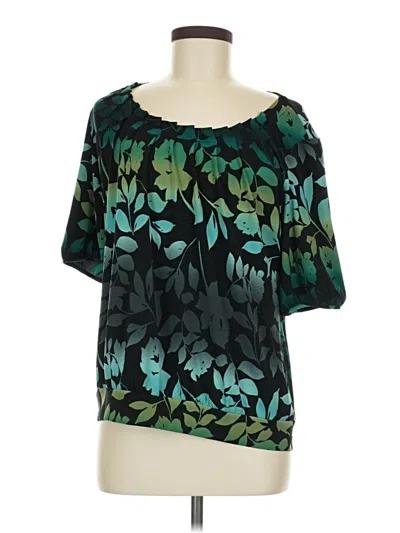 Pre-owned Style & Co Short Sleeve T-shirt In Green