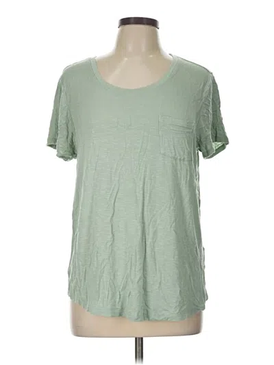 Pre-owned Style & Co Short Sleeve T-shirt In Green