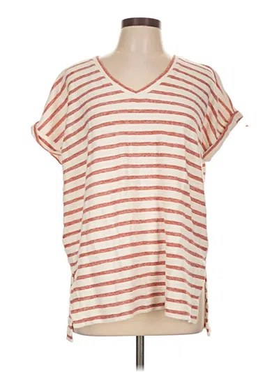 Pre-owned Style & Co Short Sleeve T-shirt In Orange