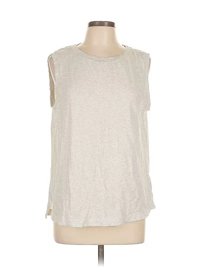 Pre-owned Style & Co Sleeveless Blouse In Gray