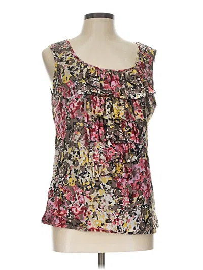 Pre-owned Style & Co Sleeveless Blouse In Pink