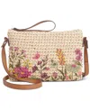 STYLE & CO SMALL STRAW CROSSBODY, CREATED FOR MACY'S