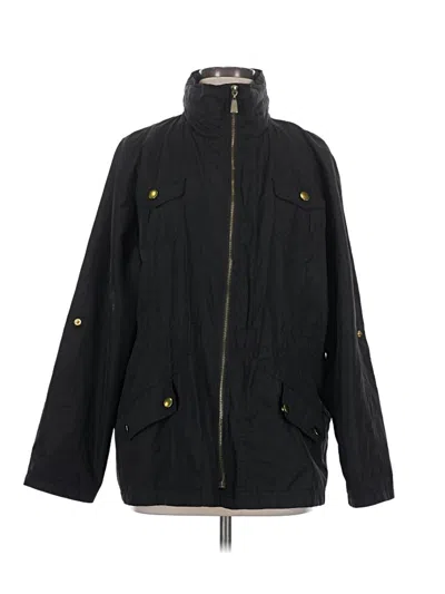 Pre-owned Style & Co Snow Jacket In Black