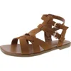 Style & Co Women's Storiee Gladiator Flat Sandals, Created For Macy's In Green
