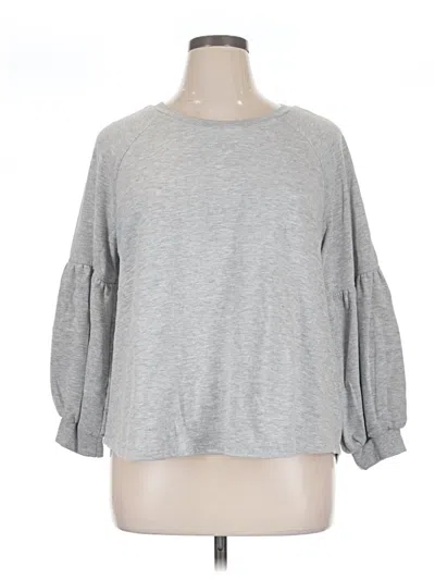Pre-owned Style & Co Sweatshirt In Gray