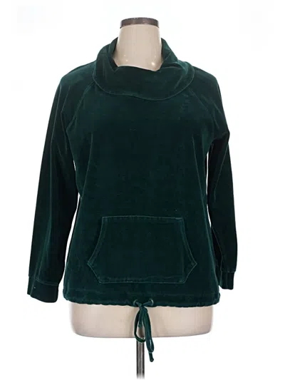Pre-owned Style & Co Sweatshirt In Green