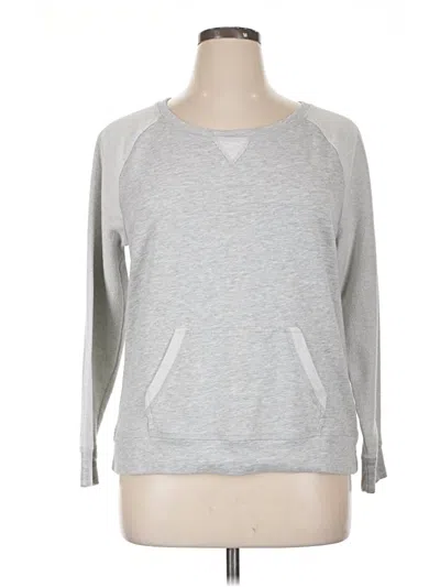 Pre-owned Style & Co Sweatshirt In Silver