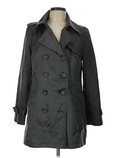 Pre-owned Style & Co Trenchcoat In Gray