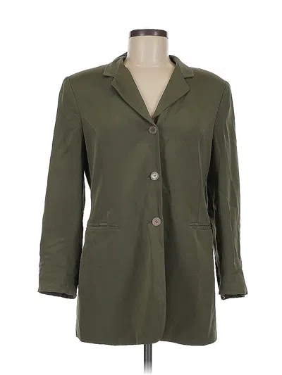 Pre-owned Style & Co Trenchcoat In Green