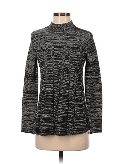 Pre-owned Style & Co Turtleneck Sweater In Black