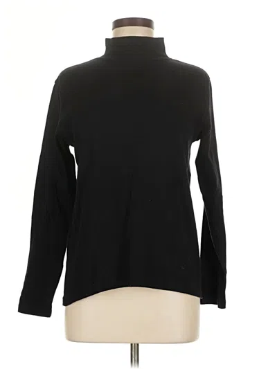 Pre-owned Style & Co Turtleneck Sweater In Black