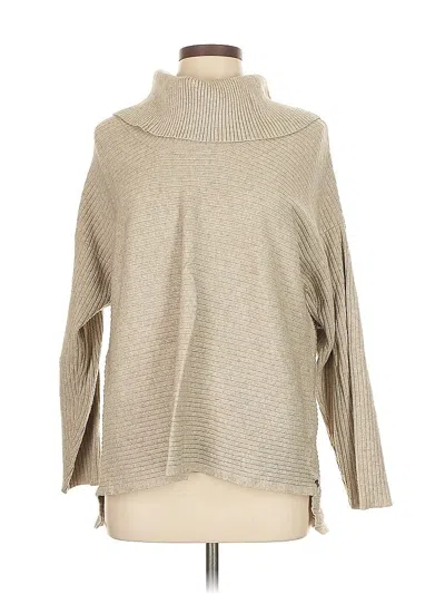 Pre-owned Style & Co Turtleneck Sweater In Brown
