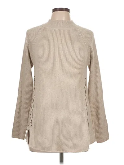 Pre-owned Style & Co Turtleneck Sweater In Brown