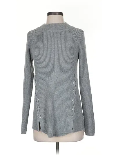 Pre-owned Style & Co Turtleneck Sweater In Gray