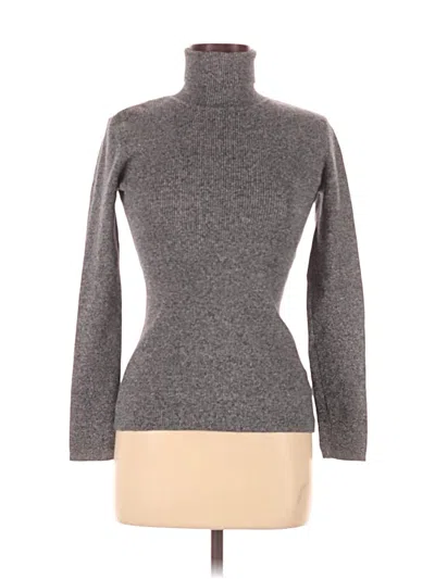 Pre-owned Style & Co Turtleneck Sweater In Gray