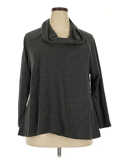 Pre-owned Style & Co Turtleneck Sweater In Gray