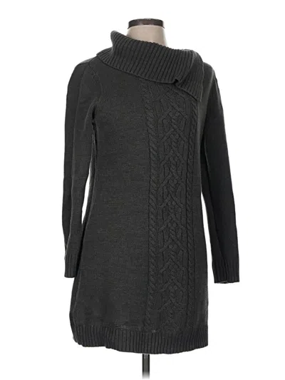 Pre-owned Style & Co Turtleneck Sweater In Gray