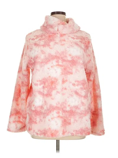 Pre-owned Style & Co Turtleneck Sweater In Pink