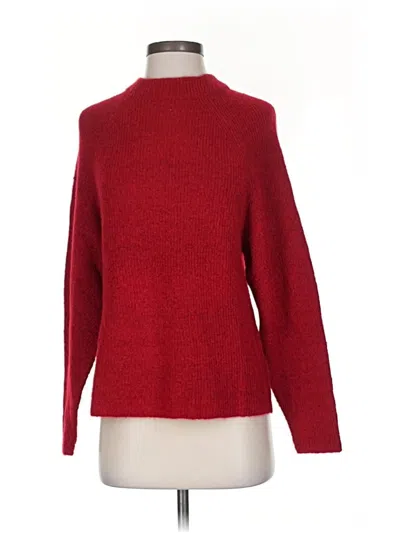 Pre-owned Style & Co Turtleneck Sweater In Red