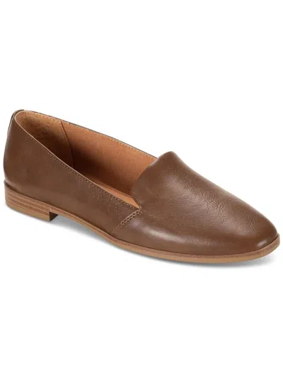 Style & Co Ursalaa Womens Faux Leather Slip On Loafers In Multi
