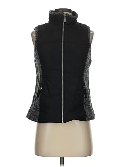 Pre-owned Style & Co Vest In Black