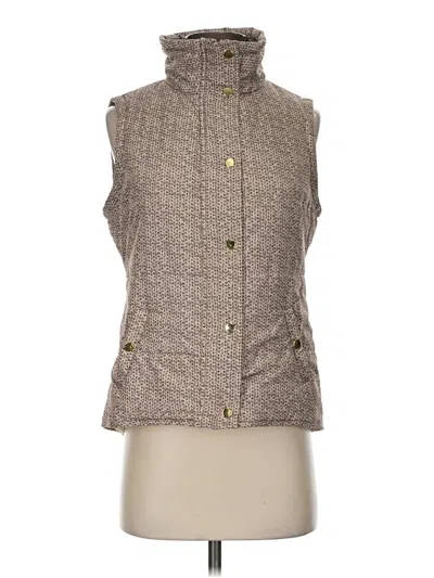 Pre-owned Style & Co Vest In Gold