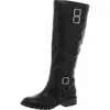 Style & Co Vivicaa Womens Buckle Faux Leather Knee-high Boots In Multi