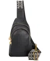 Style & Co Webbing Strap Small Sling Bag, Created For Macy's In Black