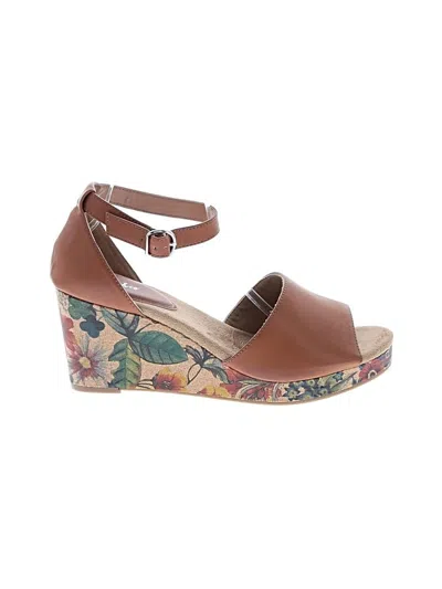 Pre-owned Style & Co Wedges In Brown