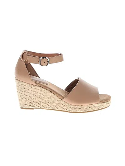 Pre-owned Style & Co Wedges In Tan