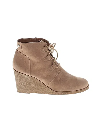 Pre-owned Style & Co Wedges In Tan