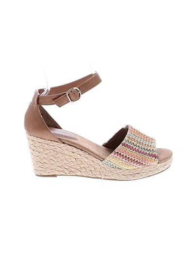 Pre-owned Style & Co Wedges In Tan