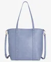 Style & Co Whip-stitch Medium Tote Bag, Exclusively Macy's In Gray