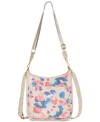 Style & Co Whipstitch Dip Dye Crossbody, Created For Macy's In Dream Dye Print