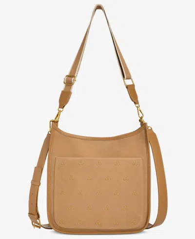 Style & Co Whipstitch Medium Crossbody, Exclusively At Macy's In Brown