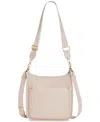 Style & Co Whipstitch Medium Crossbody, Created For Macy's In Alabaster