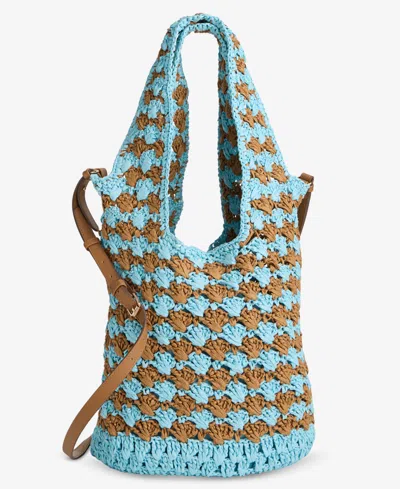 Style & Co Whip-stitch Soft 4-poster Tote, Exclusively At Macy's In Multi