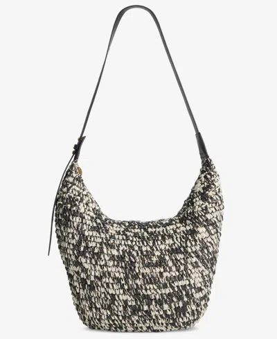 Style & Co Whip-stitch Soft 4-poster Tote, Exclusively At Macy's In Black