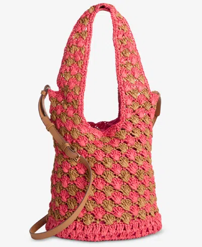 Style & Co Whip-stitch Soft 4-poster Tote, Exclusively At Macy's In Multi