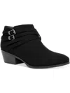Style & Co Willow Womens Padded Insole Buckle Shooties In Black