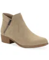Style & Co Women's Ameliaa Block Heel Booties, Macy's Exclusive In Brown