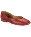 Style & Co Women's Ashtonn Snip Toe Ballet Flats, Exclusively At Macy's In Red